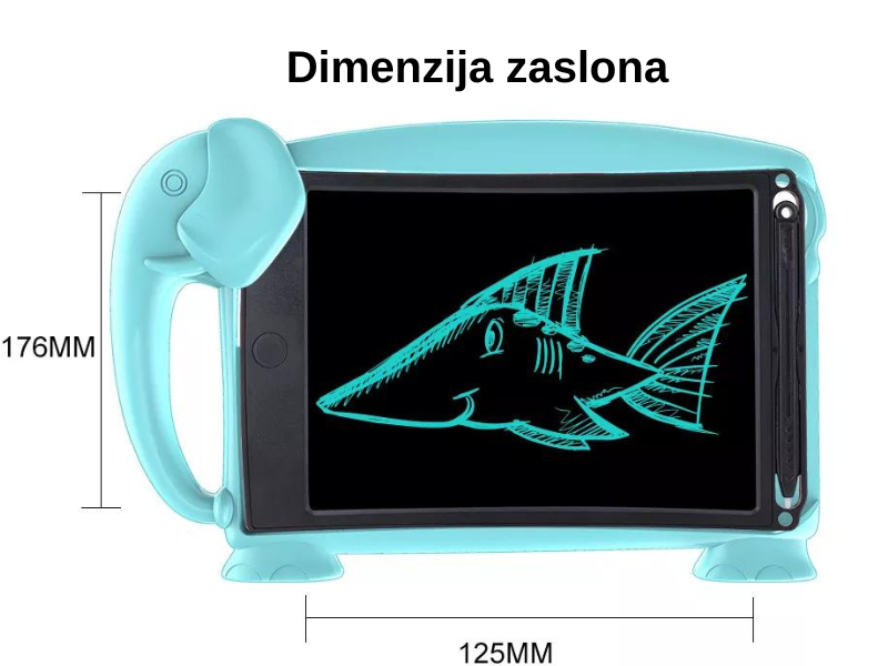 LCD RISALNA TABLICA SLONČEK 8,5'' - BiBee